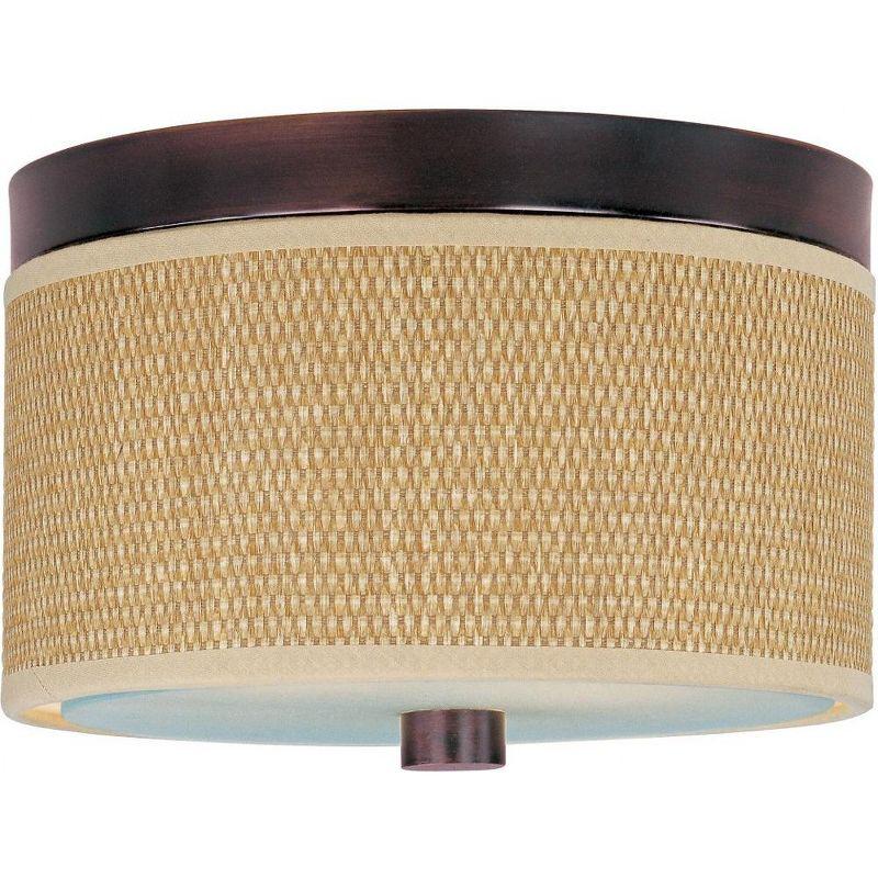 ET2 Lighting Elements 2 - Light Flush Mount in  Oil Rubbed Bronze