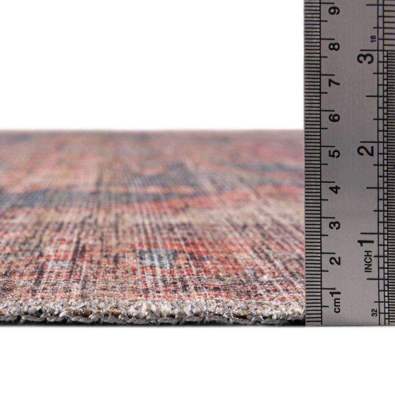 Unique Loom 5' 3 x 8' 0 Nostalgia  Ella Machine Washable Antique Beige Area Rug