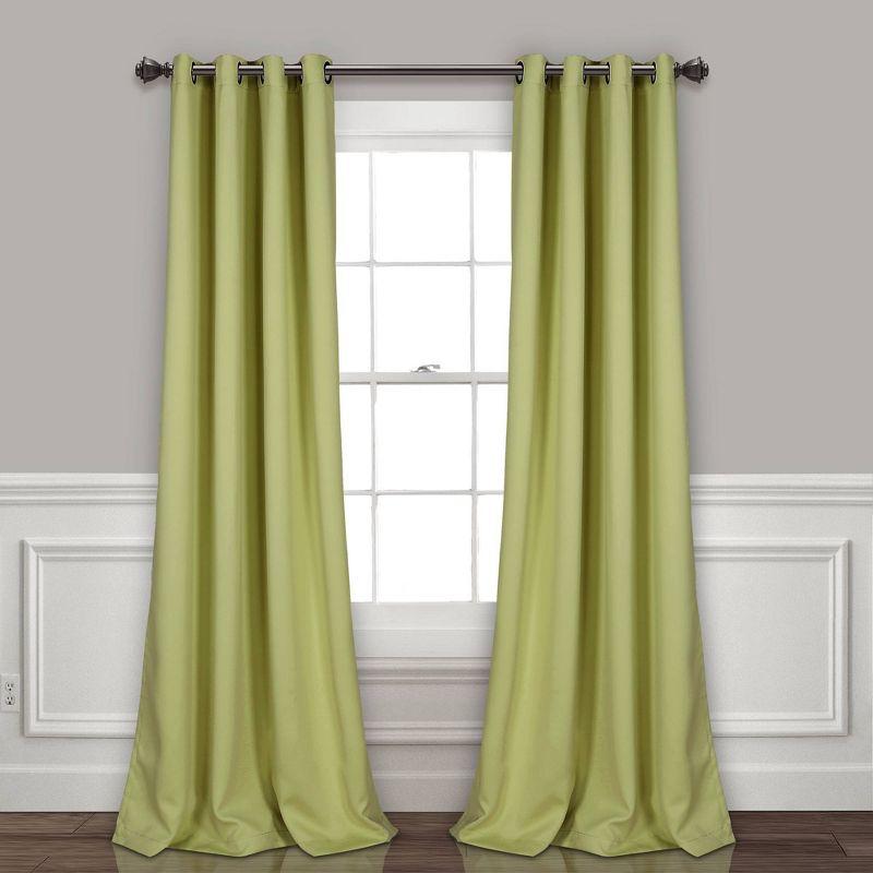 Torre & Tagus Insulated Polyester Blackout Curtain Pair (Set of 2)