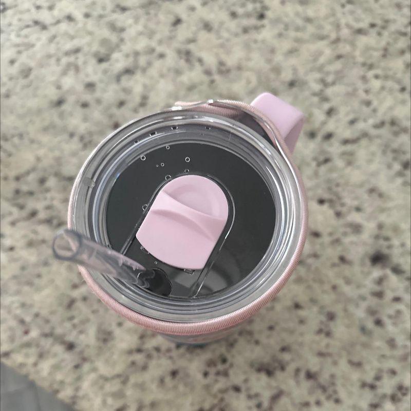 40oz Stainless Steel Straw Tumbler Cream - Embark™