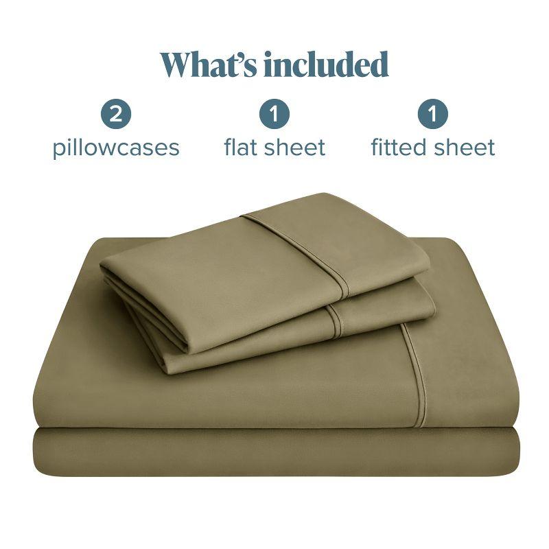 4 Piece Sheet Set - Ultra Soft, Double Brushed, Easy Care - Bare Home