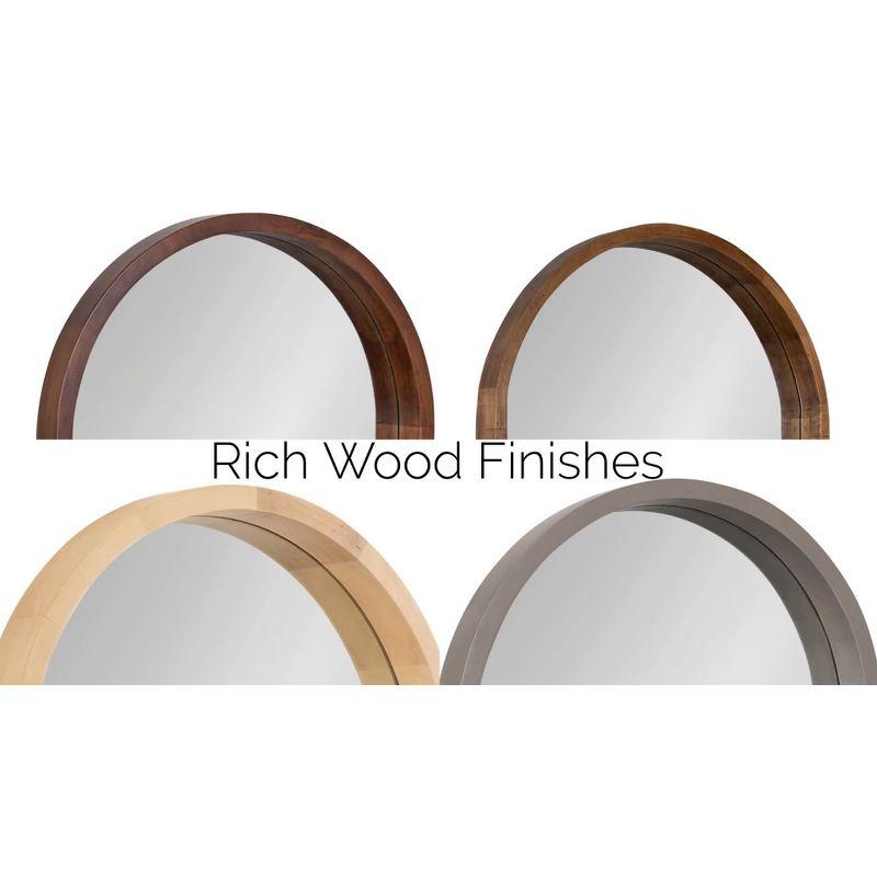 Kate and Laurel Hutton Wood Framed Arch Mirror