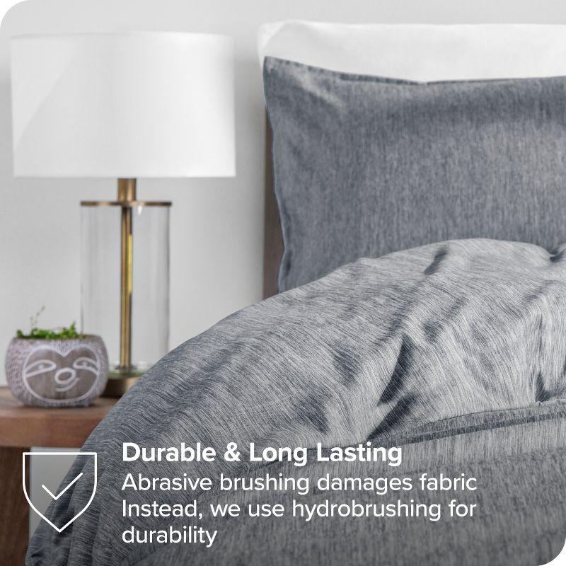 Double Brushed Duvet Set - Ultra-Soft, Easy Care by Bare Home