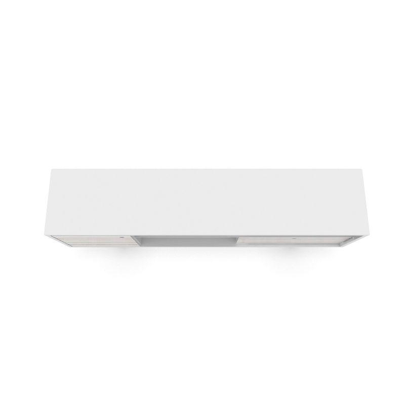 Liberty 3 Shelf and 1 Drawer TV Stand for TVs up to 65" White - Manhattan Comfort: Media Console with Cable Management