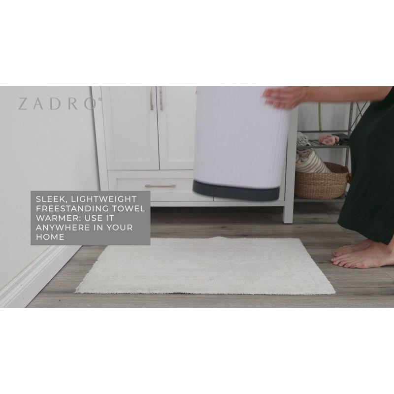 Zadro Fluted Aromatherapy Towel Warmer with Diffuser