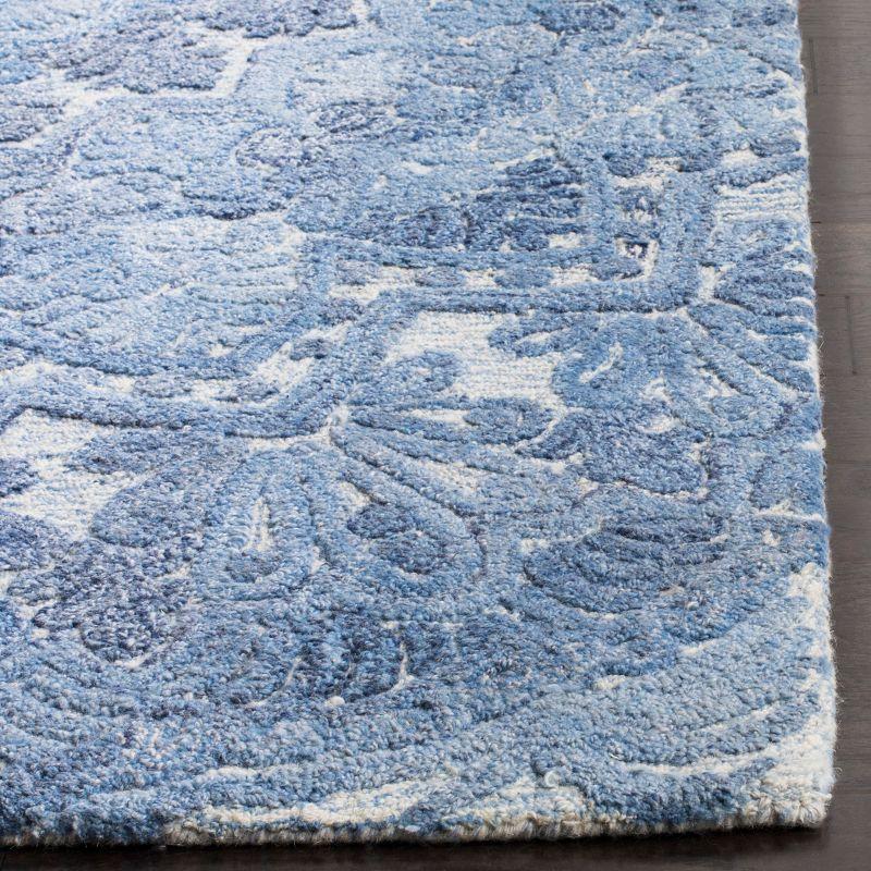 Marquee MRQ110 Hand Tufted Area Rug - Blue/Ivory - 4'x6' - Safavieh.
