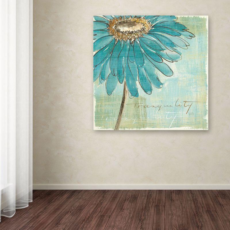 Chris Paschke Spa Daisies III Outdoor Canvas Art