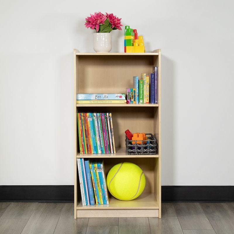 Flash Furniture Cinna Wooden School Classroom Storage Cabinet/Bookshelf for Commercial or Home Use
