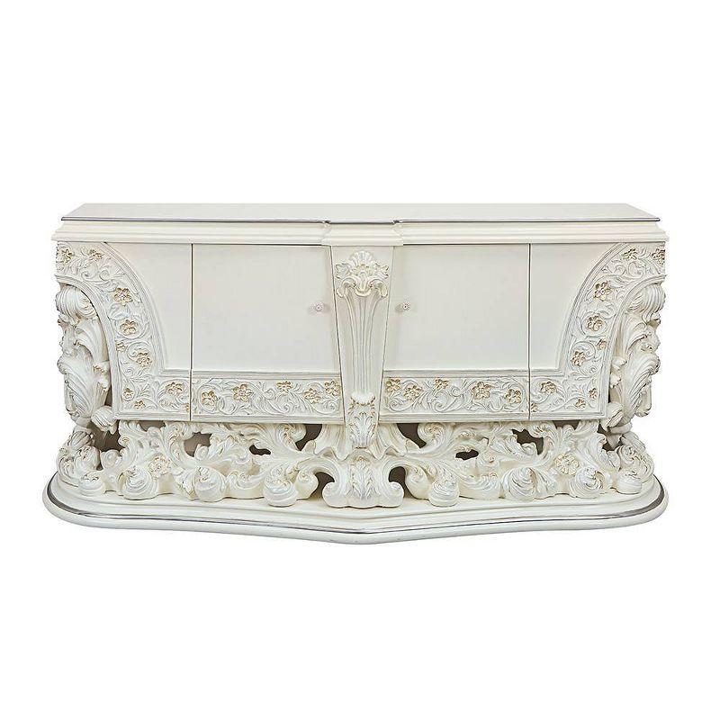 Rosdorf Park Reenan 2-Door Dresser in Antique White