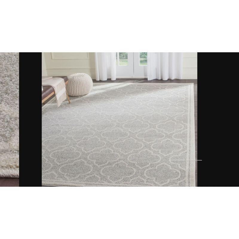Amherst AMT412 Power Loomed Area Rug - Grey/Light Grey - 4'x6' - Safavieh.