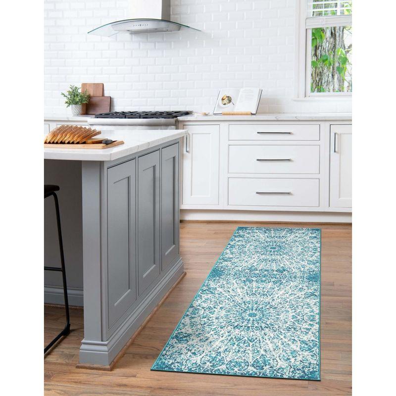 Unique Loom Sofia Grace Geometric Indoor Woven Area Rug