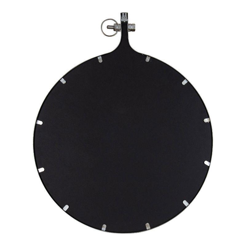 23.5" x 28.5" Yitro Irregular Wall Mirror Silver - Kate & Laurel All Things Decor: Vintage Farmhouse Style, Easy to Hang