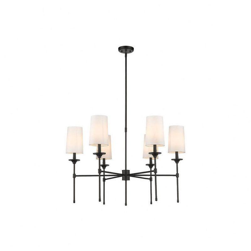 Hayse 6 - Light Dimmable Classic / Traditional Chandelier