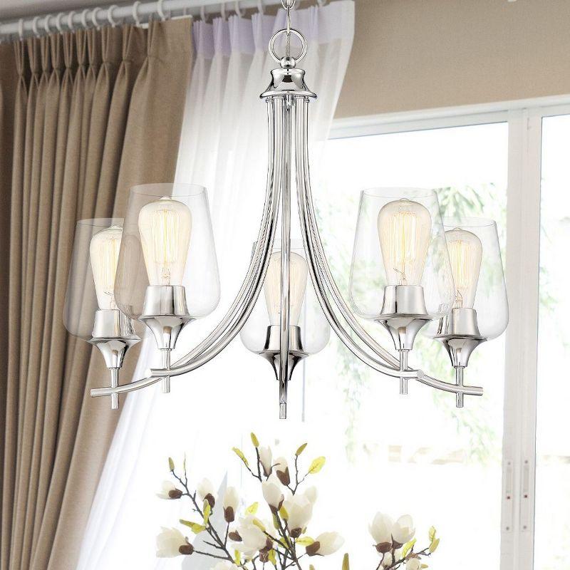 Savoy House Octave 5 - Light Chandelier in  Black