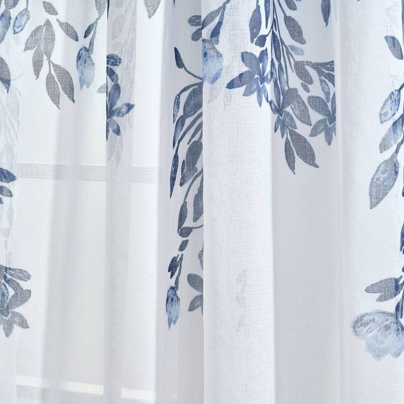 Tanisha Polyester Sheer Curtain Pair (Set of 2)