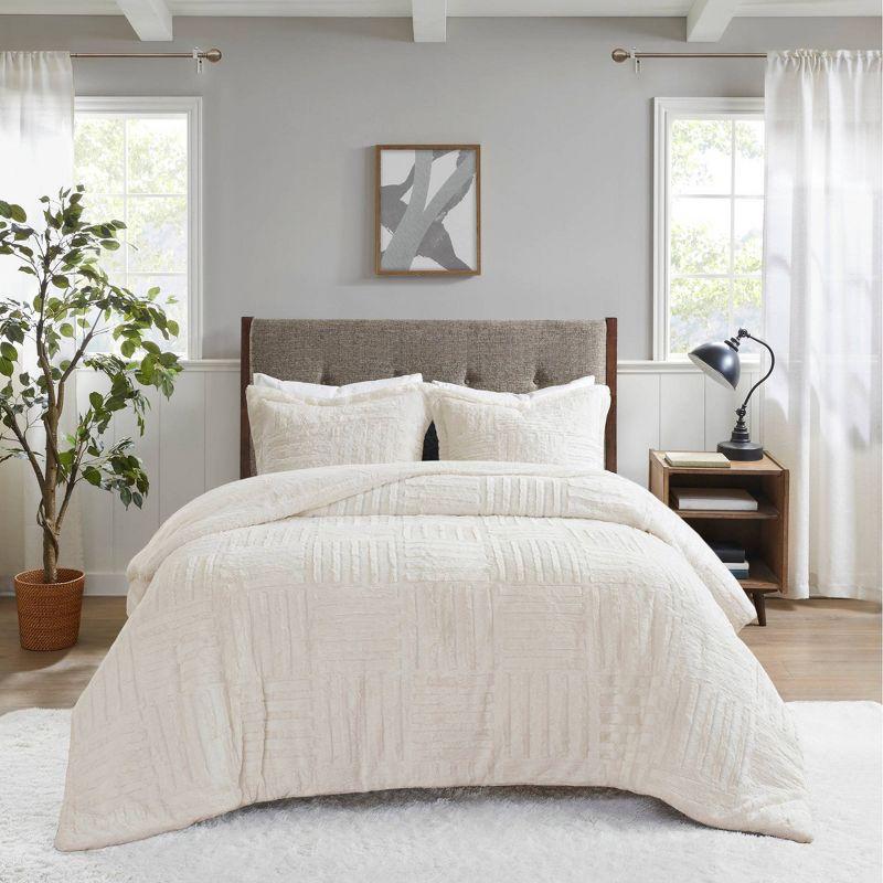 Fur Down Alternative Comforter Mini Set