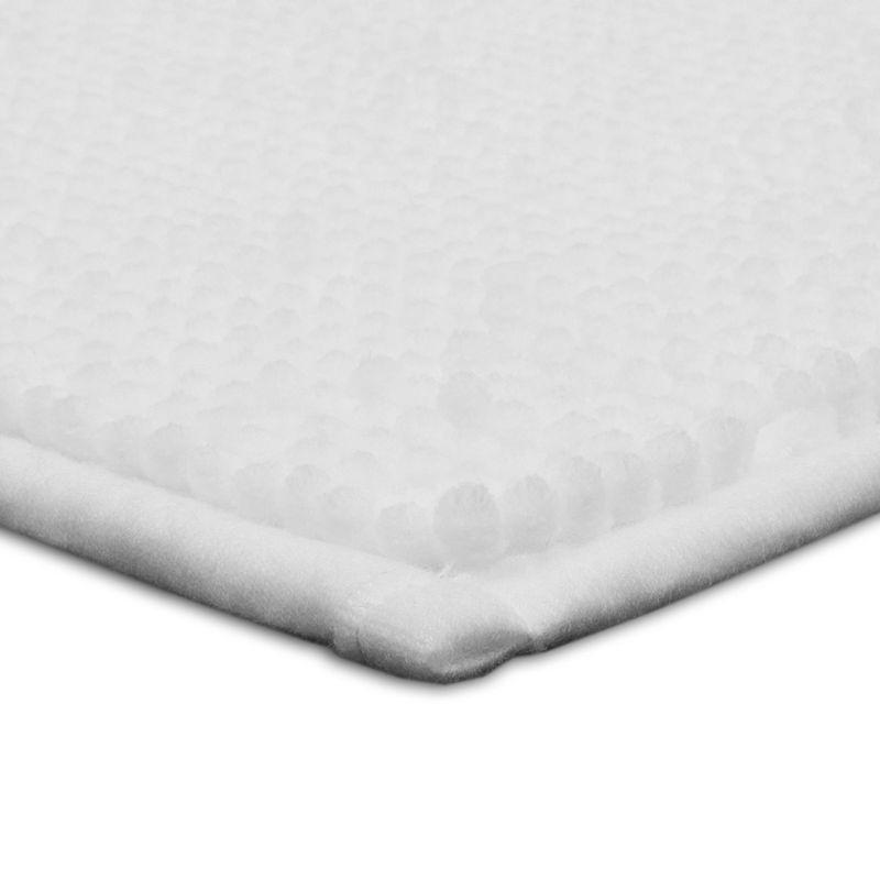 17"x24" Everyday Chenille Bath Rug White - Room Essentials™