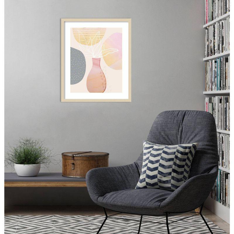 Amanti Art Mid-Century Floral I by Andrea Haase Framed Wall Art Print