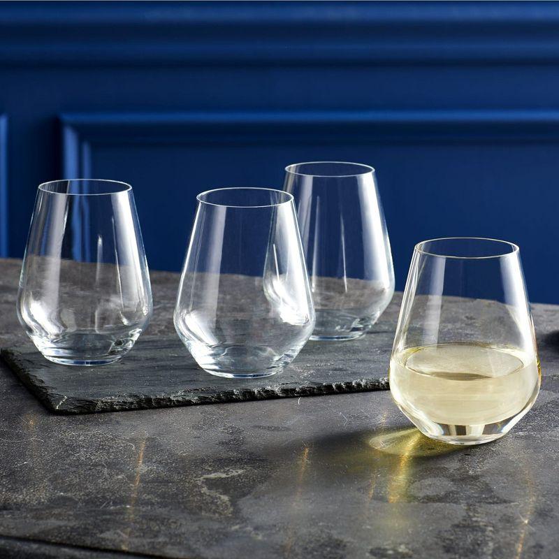 Signature-Greenwich Stemless Wine Glasses (Set of 6)