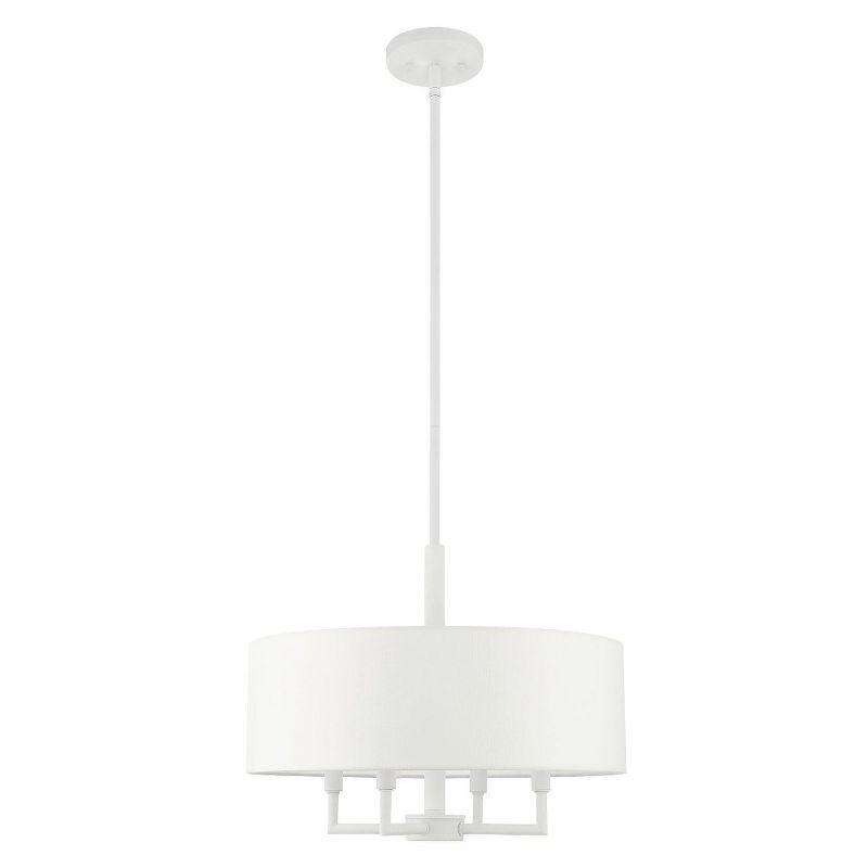 Livex Lighting Meridian 4 - Light Pendant in  White