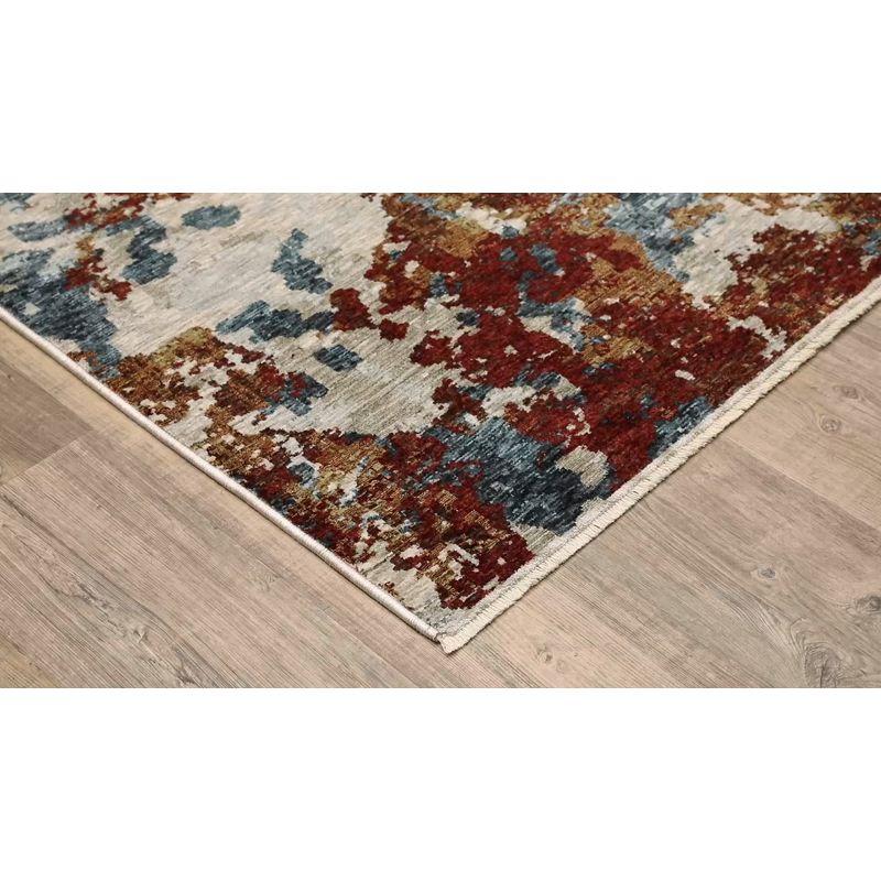 Oriental Weavers Hayden HAY01 Beige/ Multi Indoor Area Rug - 3'3" x 5'