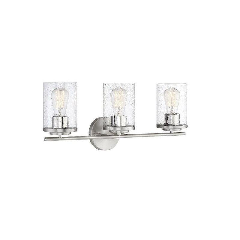 Savoy House Marshall 3 - Light Vanity in  Polished Chrome