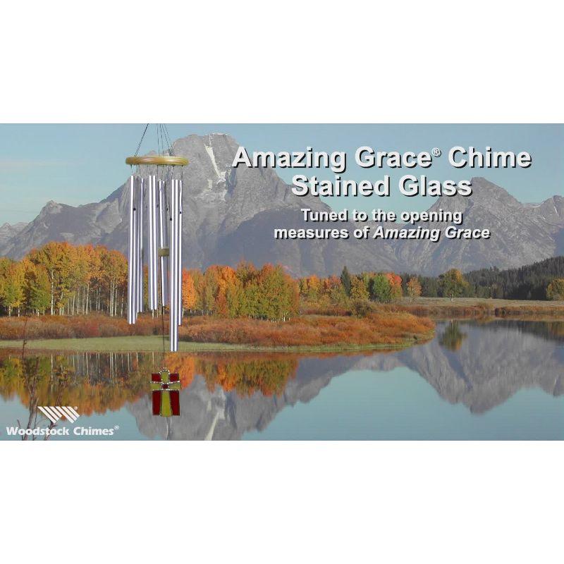 Woodstock Windchimes Original Amazing Grace Chime, Wind Chimes For Outside, Wind Chimes For Garden, Patio, and Outdoor Decor, 28"L