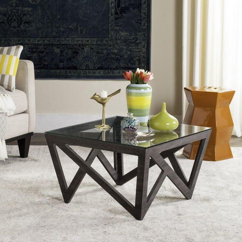 Radley Coffee Table - Dark Grey - Safavieh