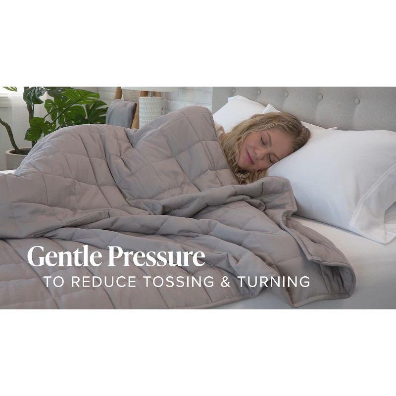 Bare Home Minky Fleece Weighted Blanket