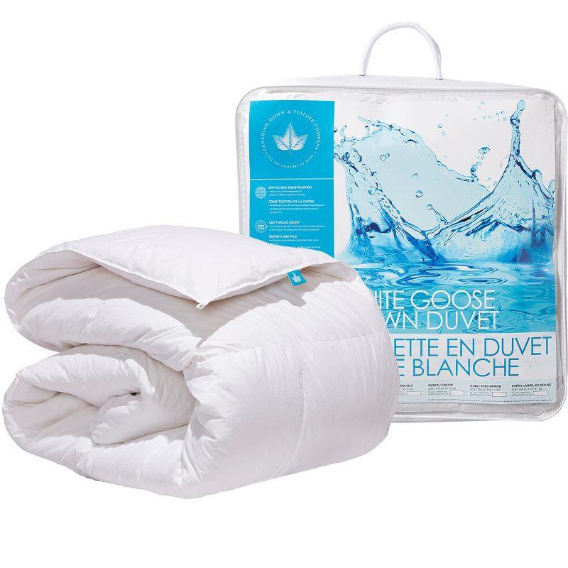 Canadian Down & Feather Company White Goose Down Duvet - Summer Weight