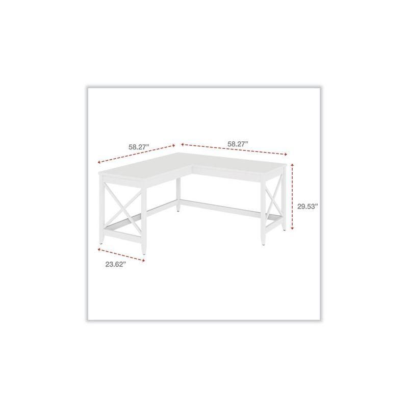 Workspace by Alera® L-Shaped Writing Desk