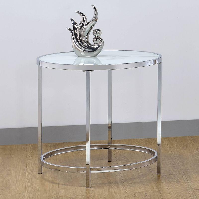 Rayne Round End Table - Steve Silver Co.