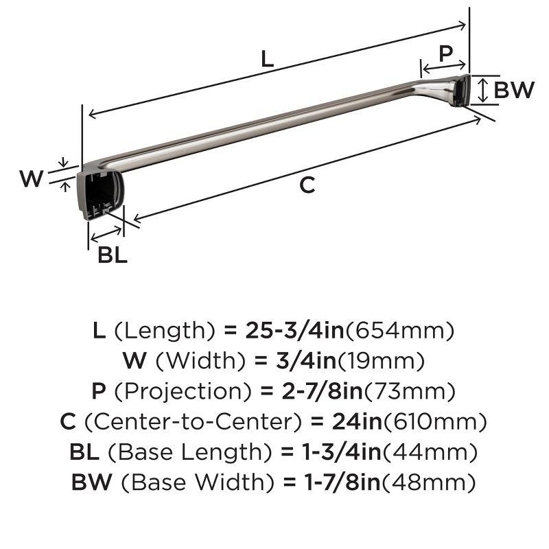 Amerock Revitalize Wall Mounted Towel Bar