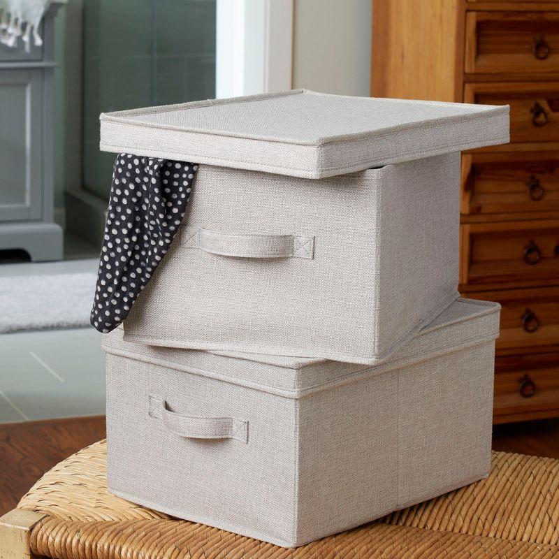 Household Essentials Household Essentials Fabric Bin (Set of 2)