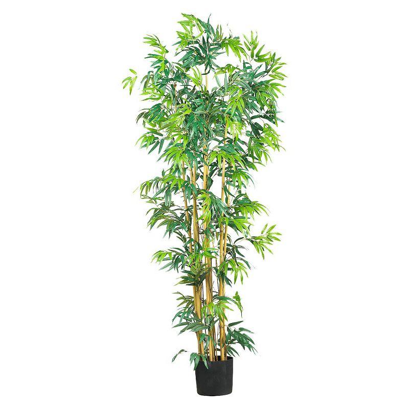 Zen Inspired 6' Silk Bamboo Potted Outdoor Tree