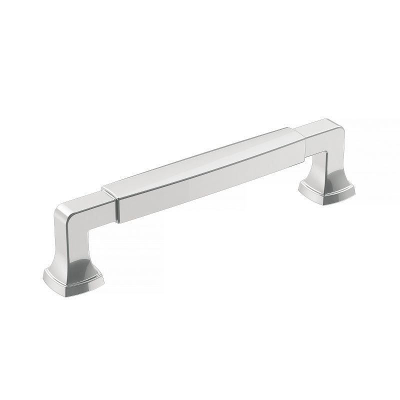 Polished Chrome 5-1/16" Cabinet Drawer Pull with Mounting Hardware