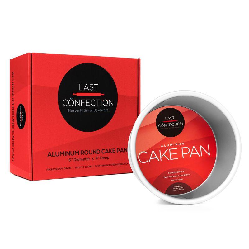 Last Confection Aluminum Round Cake Pans - Professional Bakeware