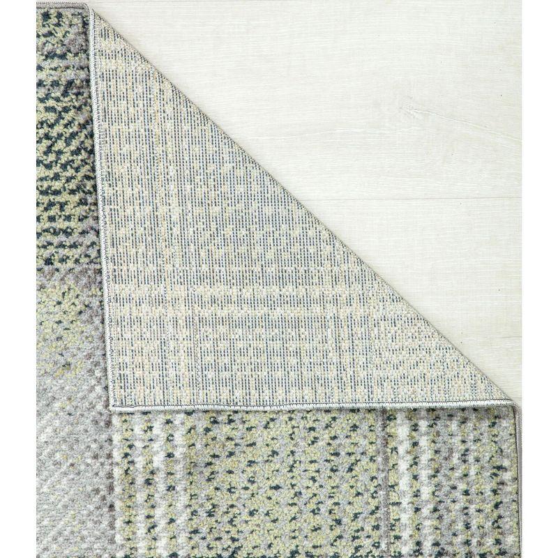 Rugs America Jaelyn Plaid Contemporary Area Rug