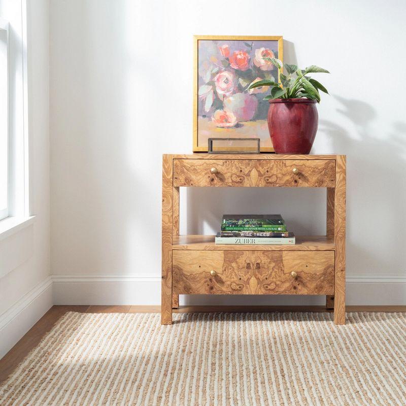 Dash and Albert Rugs Twiggy Natural Handwoven Wool/Jute Rug