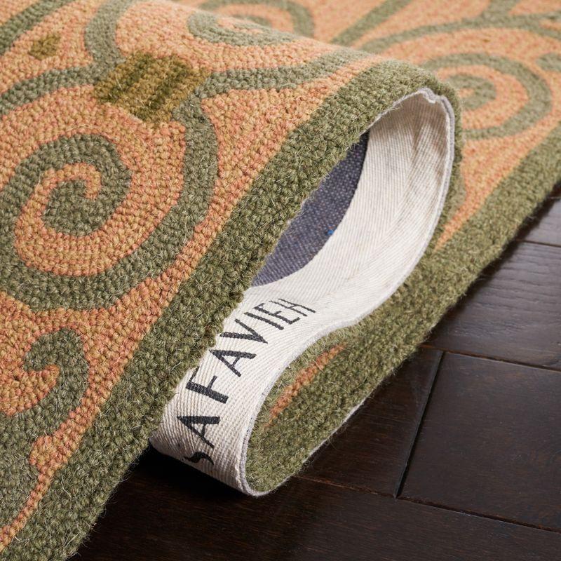 Chelsea HK11 Handmade Accent Rug - 2'6"x4' - Yellow/Light Green - Safavieh