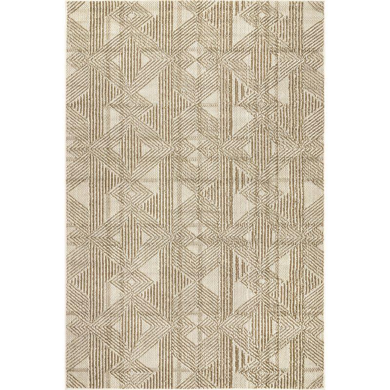 Nuloom Trinity Textured Abstract Diamonds Indoor Area Rug