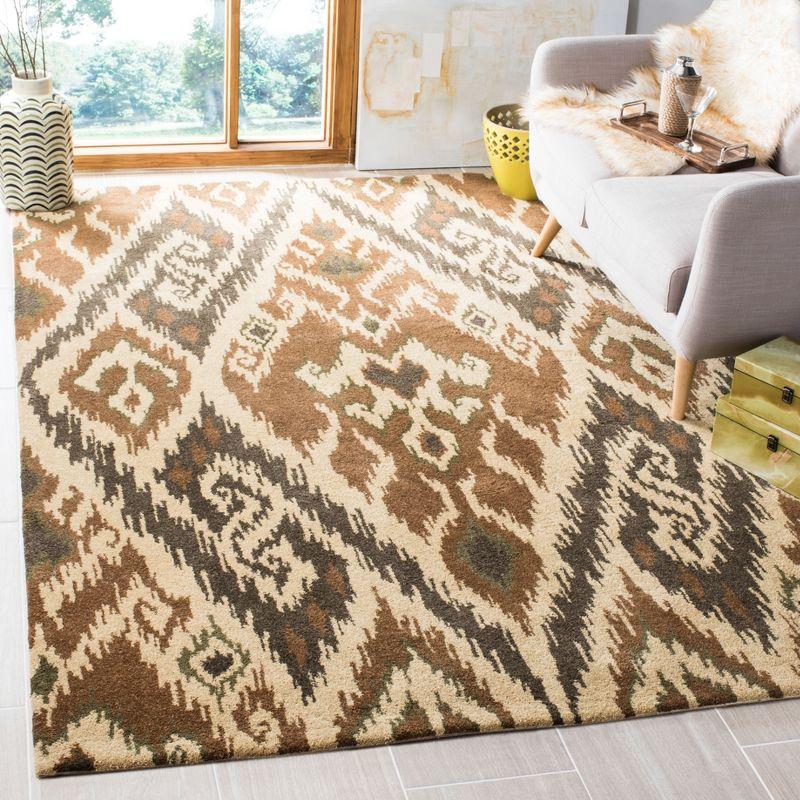 Capri Eleganza Multicolor Hand-Tufted Wool and Silk Blend 8' x 10' Area Rug