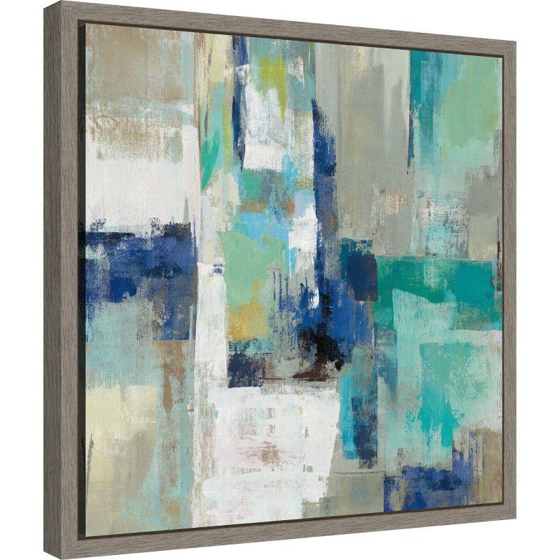 Amanti Art Spring Reflections by Silvia Vassileva Canvas Wall Art Print Framed 16 x 16-in.