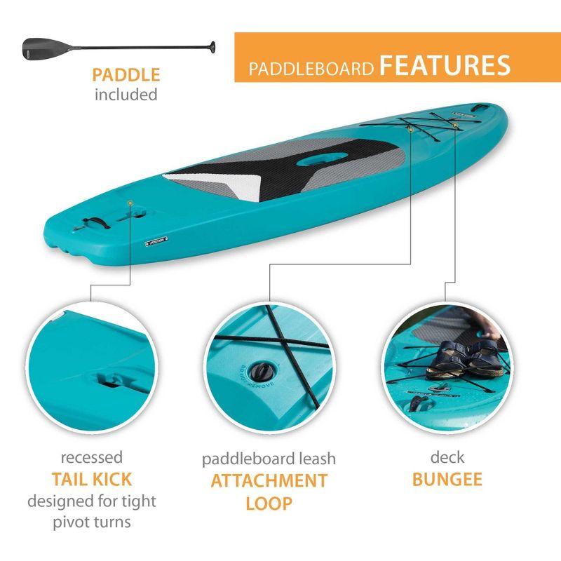 Lifetime Horizon 100 Stand-Up Paddleboard (Paddle Included) - Teal - 90715