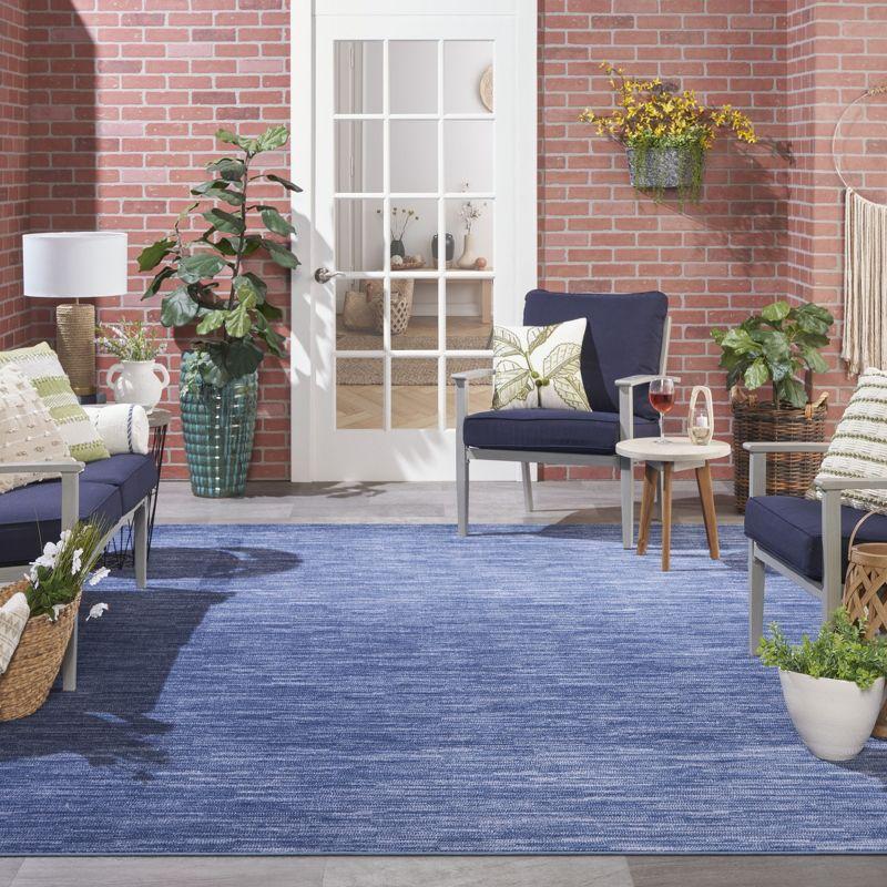 Nourison Essentials Solid Indoor/Outdoor Area Rug