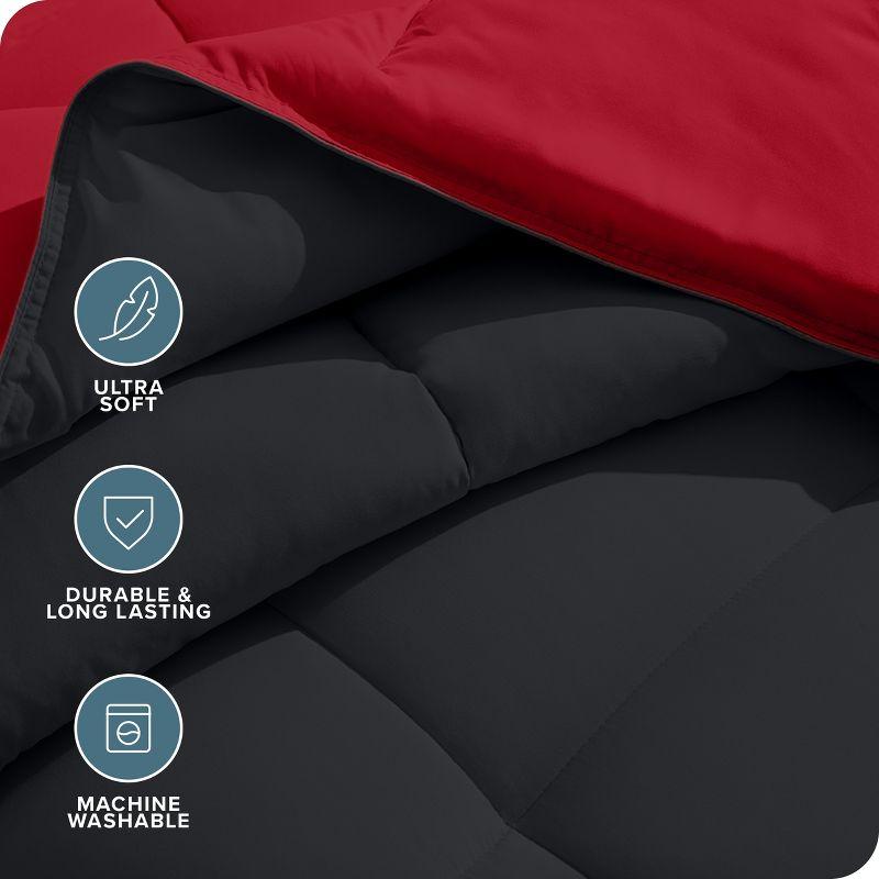 Bare Home Premium Ultra Soft Microfiber Reversible Comforter