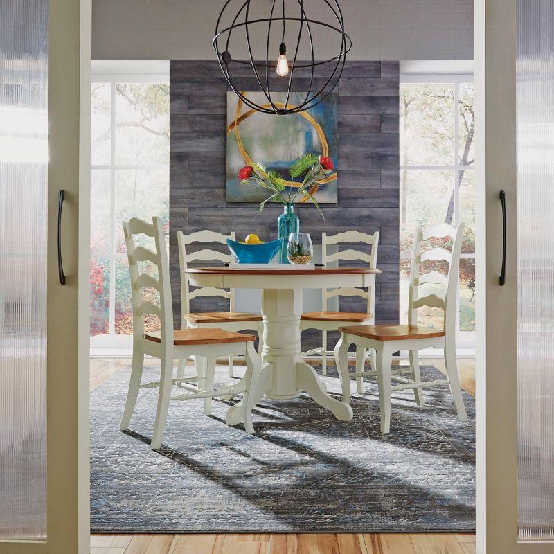 5pc French Countryside Dining Set Off White - Homestyles