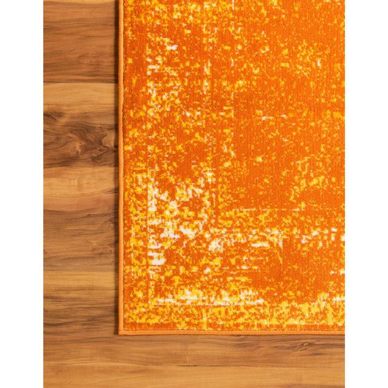 Casino Sofia Vintage Orange Rectangular Area Rug