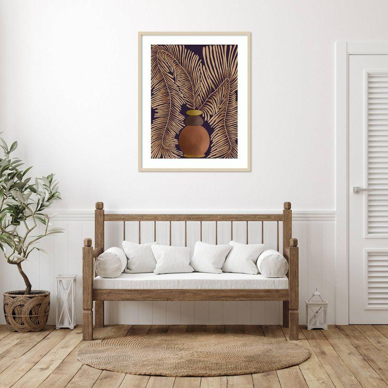 Regina Morre Svelte Natural Framed Botanical Graphic Art Print