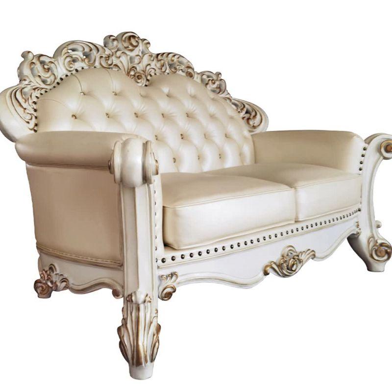 A&J Homes Studio Vendome 69.6'' Faux Leather Loveseat